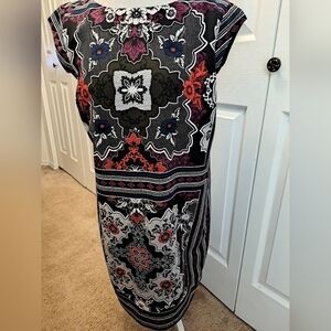 Banana Republic Floral Shift Dress  Size 14